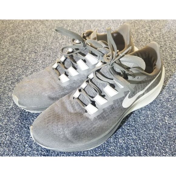 Nike Sneakers Women's 10 Gray Air Zoom Pegasus 37 Running Shoes Trainers Gym - Picture 5 of 8